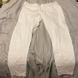 White leggings